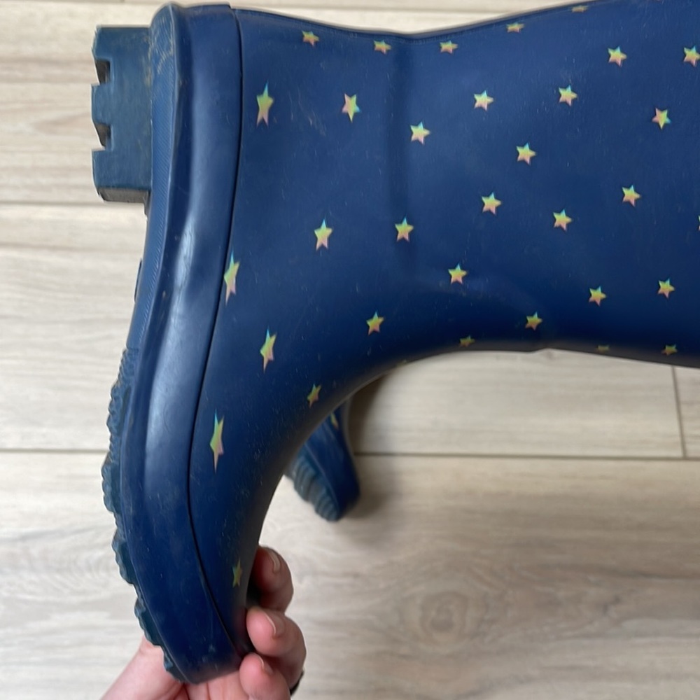 Cat & Jack tall rain boots for girl, size 1 - Picture 3 of 7